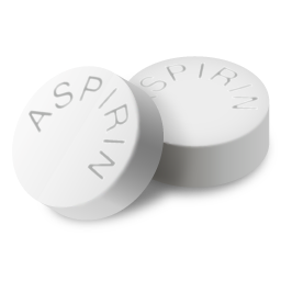 Aspirin tablets iamge