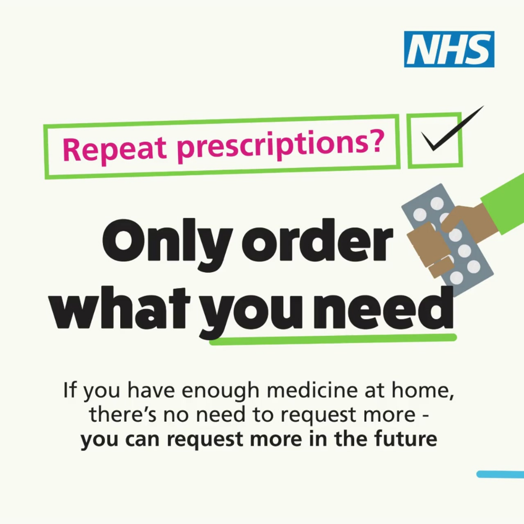 Only Order What You Need Campaign 