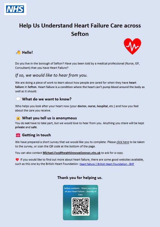 Heart Failure Patient Survey